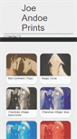Mobile Screenshot of joeandoeprints.com